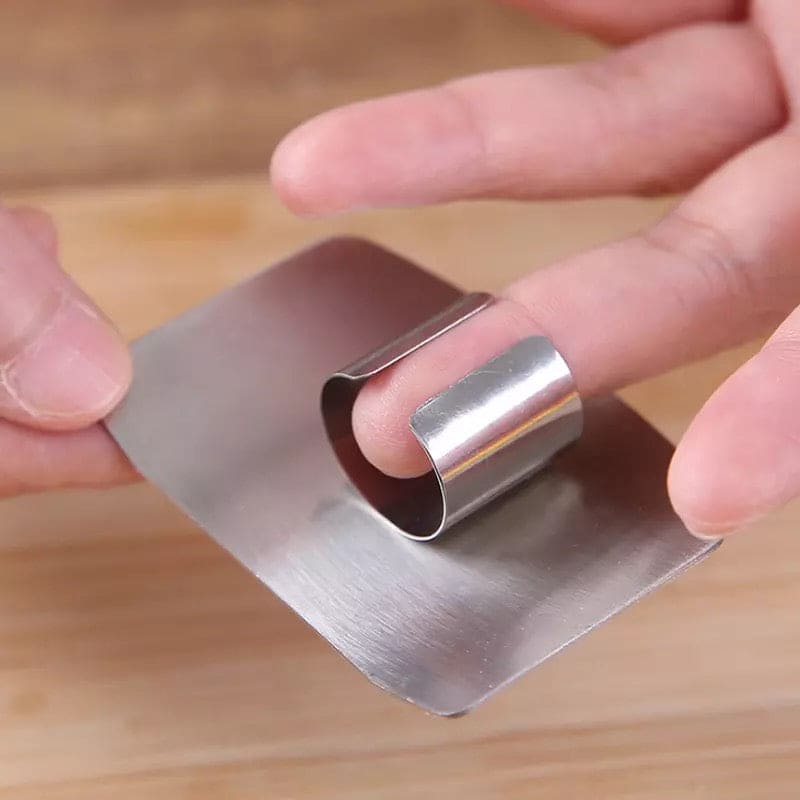 Stainless Steel Finger Guard, Knife Cut Protector, Vegetable Cutting Hand Protector Stainless Steel Finger Guard, Knife Cut Protector, Vegetable Cutting Hand Protector
